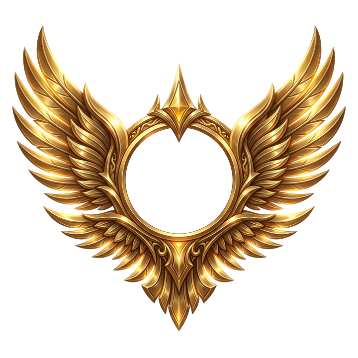 gold rank wings